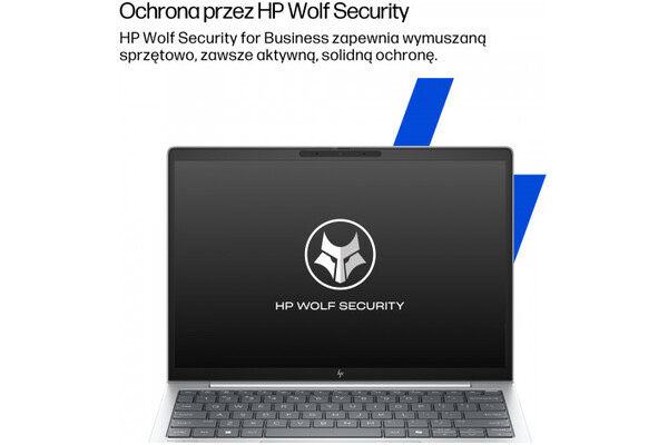 Laptop HP EliteBook 8 14.0" Intel Core Ultra 7 255U Intel 24GB 512GB SSD Windows 11 Professional srebrno-lodowiec