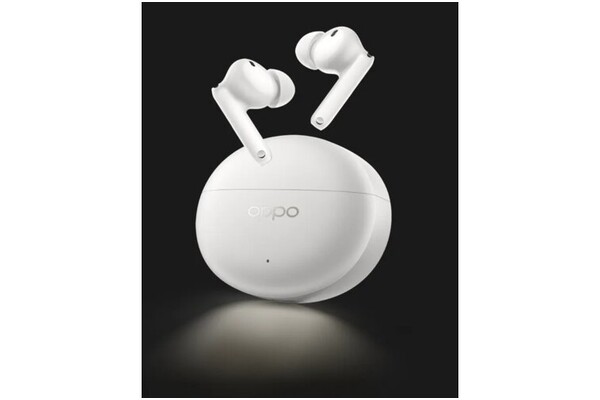 Słuchawki OPPO Enco Dokanałowe Bezprzewodowe srebrny
