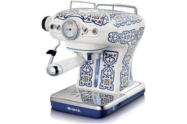 Ekspres ARIETE 13891 Vintage kolbowy biały