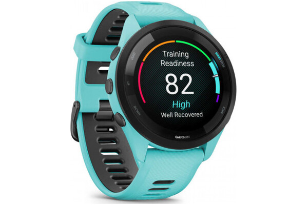 Smartwatch Garmin Forerunner 265 1.30" niebiesko-czarny