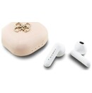 Słuchawki Guess 4G Metal Logo Douszne Przewodowe różowy