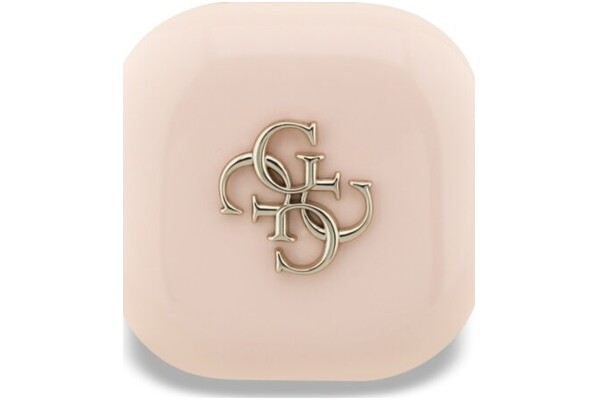 Słuchawki Guess 4G Metal Logo Douszne Przewodowe różowy