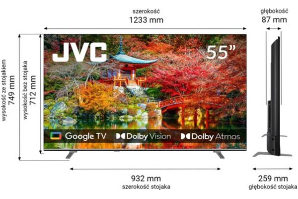 Telewizor JVC LT55VG7500 55" 4K Ultra HD