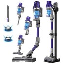 Odkurzacz TESLA E50 PureStar pionowy z pojemnikiem niebiesko-czarny