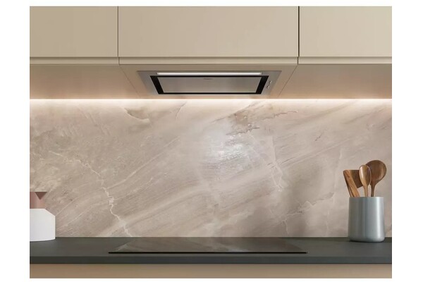 Okap kuchenny Podszafkowy Whirlpool WCT363FLTX srebrny
