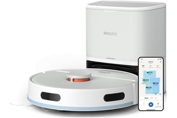 Odkurzacz Philips XU210025 Aqua robot sprzątający z pojemnikiem biały