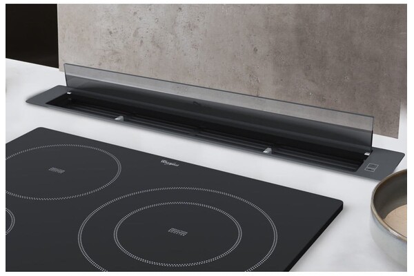 Okap kuchenny Blatowy Whirlpool WDO93FBK 86.0cm czarny