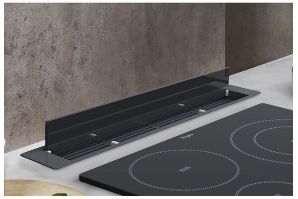 Okap kuchenny Blatowy Whirlpool WDO93FBK 86.0cm czarny