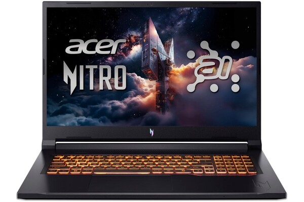 Laptop ACER Nitro V 17.3" AMD Ryzen 5 240 Nvidia GeForce RTX 5060 16GB 512GB SSD M.2 Windows 11 Home czarny