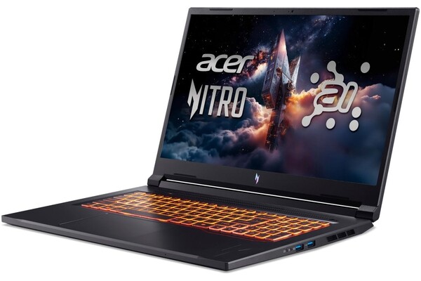 Laptop ACER Nitro V 17.3" AMD Ryzen 5 240 Nvidia GeForce RTX 5060 16GB 512GB SSD M.2 Windows 11 Home czarny