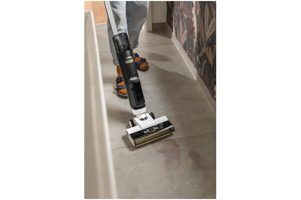 Odkurzacz Karcher FCV3 pionowy z pojemnikiem biały