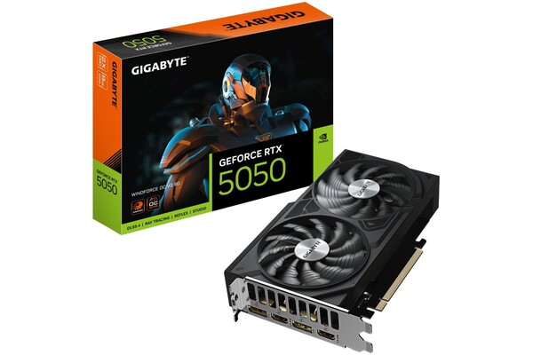 Karta graficzna GIGABYTE RTX 5050 V2 Windforce OC 8GB GDDR6