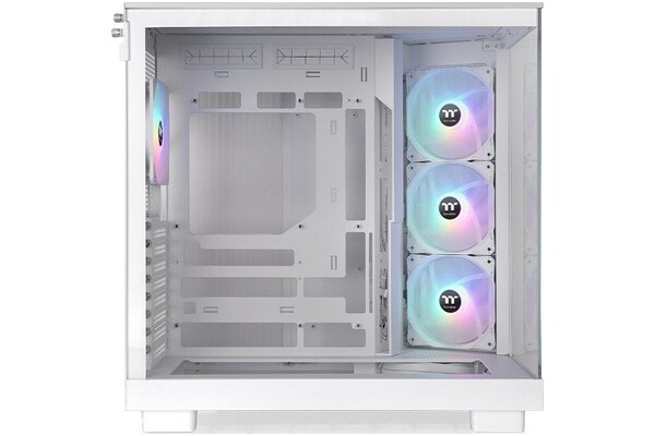 Obudowa PC Thermaltake 38 View TG Midi Tower biały