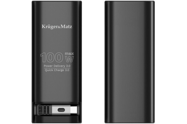 Powerbank Kruger&Matz KM0915 20000mAh 100.0W czarny