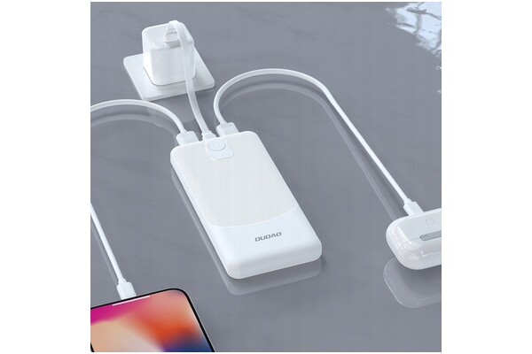 Powerbank Dudao K10 10000mAh biały