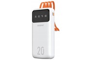 Powerbank Dudao K6 Pro 20000mAh biały
