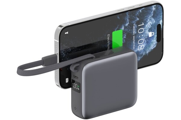 Powerbank 4SMARTS Pocket 10000mAh 22.5W szary