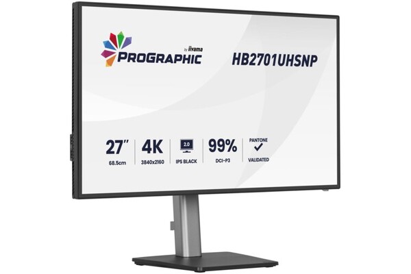 Monitor 27.0" IIYAMA HB2701UHSNP-B1 czarny