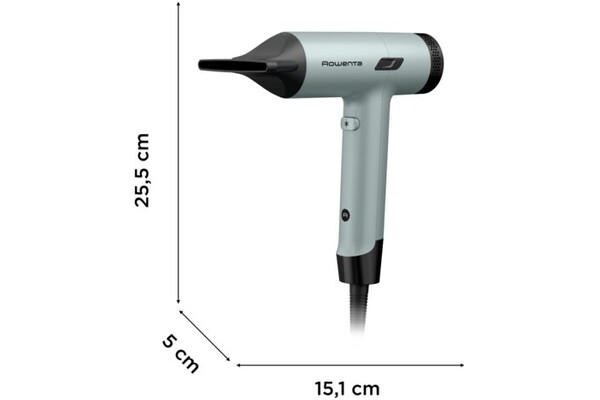 suszarko-lokówka ROWENTA HY7120 1600W kolor zielono-czarny