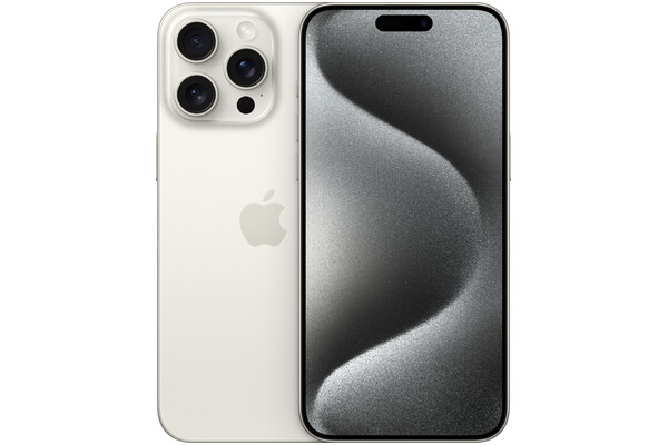 Smartfon Apple iPhone 15 Pro Max 5G Tytan Biały 6.70" 6.0GB/1000.0GB