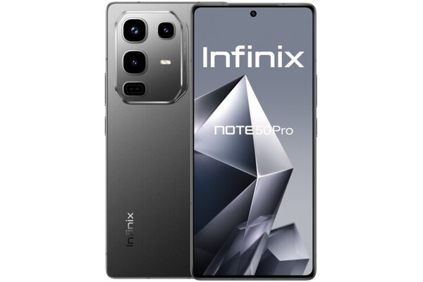 Smartfon Infinix Note 50 Pro czarny 6.78" 8.0GB/256.0GB
