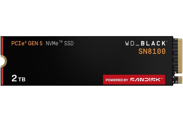 Dysk wewnętrzny SanDisk SN8100 SSD M.2 NVMe 2TB
