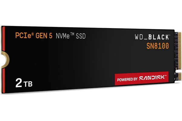 Dysk wewnętrzny SanDisk SN8100 SSD M.2 NVMe 2TB