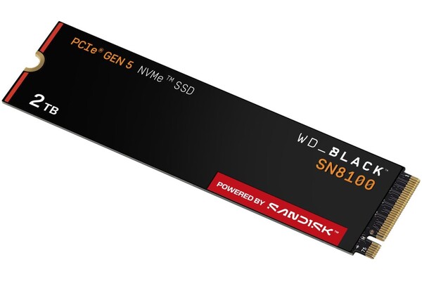 Dysk wewnętrzny SanDisk SN8100 SSD M.2 NVMe 2TB