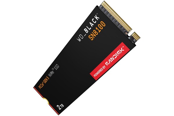 Dysk wewnętrzny SanDisk SN8100 SSD M.2 NVMe 2TB