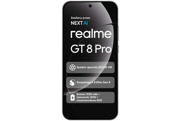 Smartfon realme GT 8 Pro 5G biały 6.79" 12.0GB/256.0GB