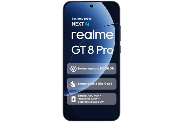 Smartfon realme GT 8 Pro 5G niebieski 6.79" 16.0GB/512.0GB