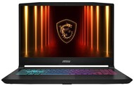 Laptop MSI Katana 15 15.6" Intel Core i7 14650HX NVIDIA GeForce RTX 5050 16GB 512GB SSD M.2 Windows 11 Home czarny