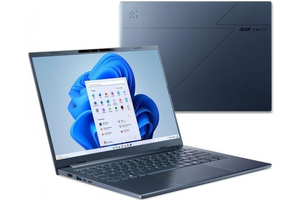 Laptop ACER Swift Go 14 14.0" Intel Core Ultra 9 288V Intel Arc 32GB 1TB SSD Windows 11 Home niebieski