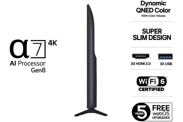 Telewizor LG 65QNED7EA6B 65" 4K Ultra HD