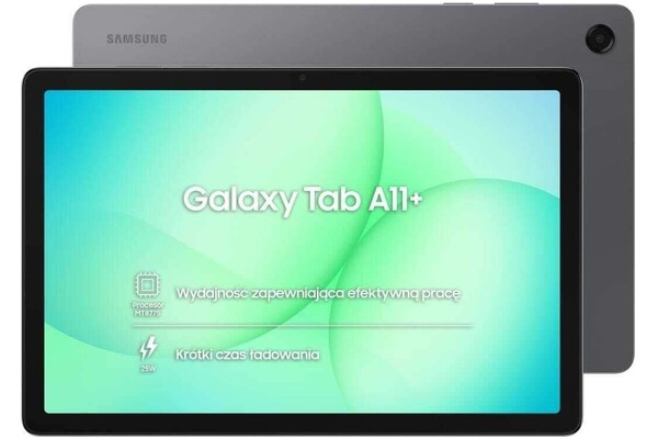 Tablet Samsung Galaxy Tab A11+ 11.00" Mediatek MT8775 6.0GB/128GB, grafitowy