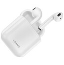 Słuchawki USAMS LU001 Douszne Przewodowe biały