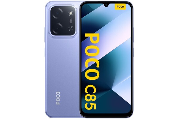 Smartfon POCO C85 fioletowy 6.90" 6.0GB/128.0GB