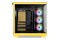 Obudowa PC Thermaltake 38 View TG Midi Tower żółty
