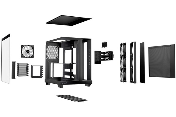 Obudowa PC be quiet! Base 500 Midi Tower czarny