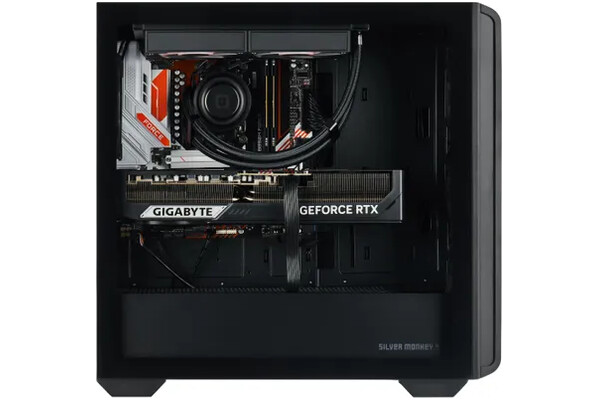 Silver Monkey X Battlestation AMD Ryzen 7 32GB NVIDIA GeForce RTX 5090 32GB 2TB SSD brak