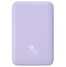 Powerbank Baseus Magnetic Mini 10000mAh 5.0W fioletowy