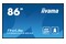 Monitor 85.6" IIYAMA LH8664UHS-B2AG czarny