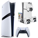 Konsola Sony PlayStation 5 Pro Slim biało-czarny + Astros Playroom