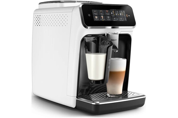 Ekspres Philips LatteGo EP3343/50 automatyczny biało-czarny