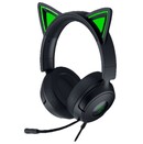 Słuchawki Razer Kraken KItty Edition X V3 Nauszne Przewodowe czarno-zielony