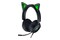 Słuchawki Razer Kraken KItty Edition X V3 Nauszne Przewodowe czarno-zielony