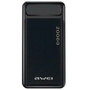 Powerbank Awei P6K 20000mAh 10.5W czarny