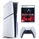 Konsola Sony PlayStation 5 Slim biało-czarny + Astros Playroom|Vampire The Masquerade – Bloodlines 2 Day One Edition Gra PS5