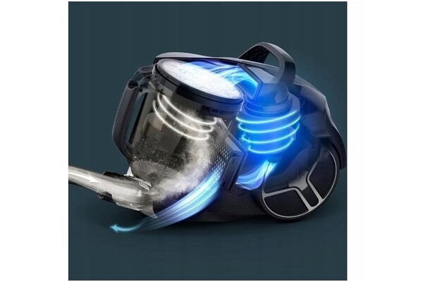 Odkurzacz Tefal TW4B75 Compact Power XXL tradycyjny bezworkowy 900W czarny