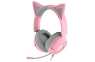 Słuchawki Razer Kraken KItty Edition X V3 Nauszne Przewodowe Różowo-szary